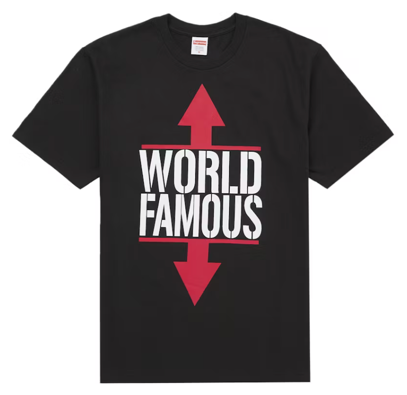 Supreme World Famous Tee