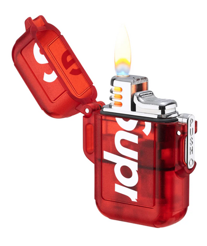 Supreme Windmill Zag Lighter Red