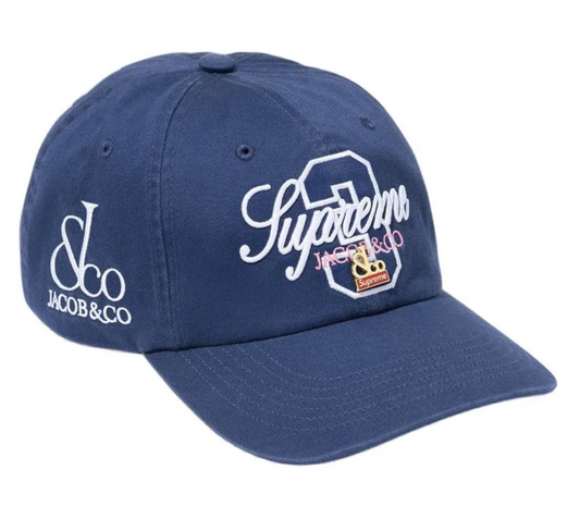 Supreme La Martina 6-Panel Navy