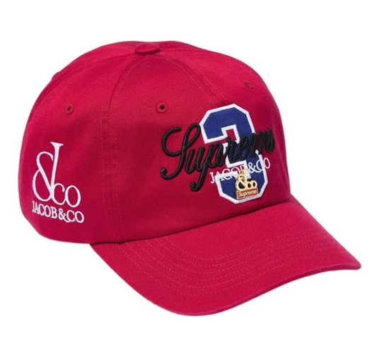 Supreme La Martina 6-Panel Red