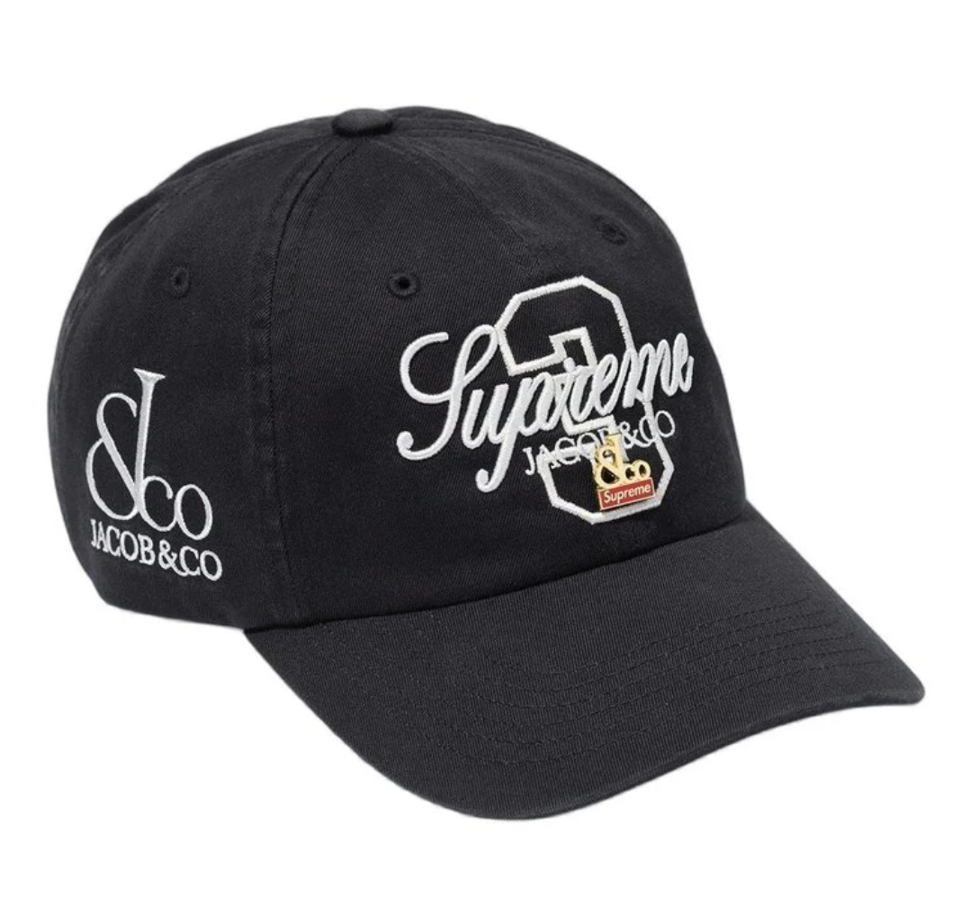 Supreme La Martina 6-Panel Black