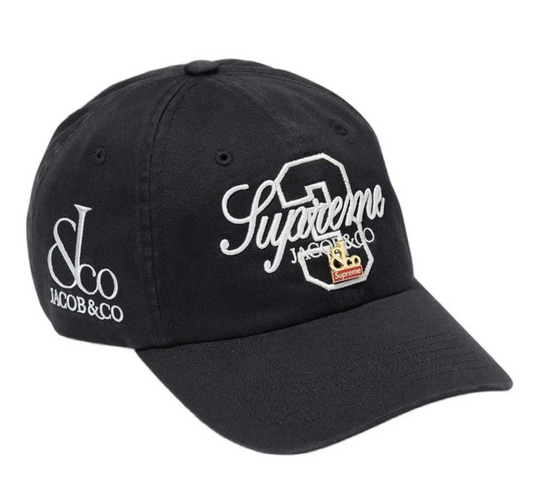Supreme La Martina 6-Panel Black