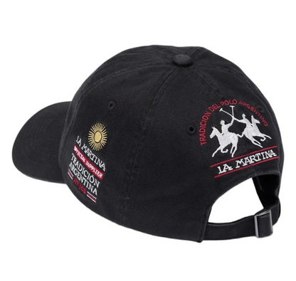 Supreme La Martina 6-Panel Black
