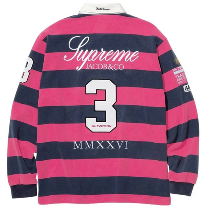 Supreme La Martina Rugby LS Pink
