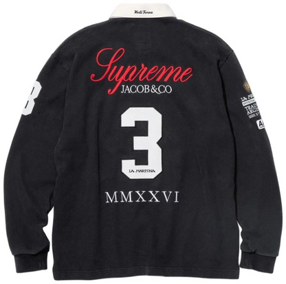 Supreme La Martina Rugby LS Black