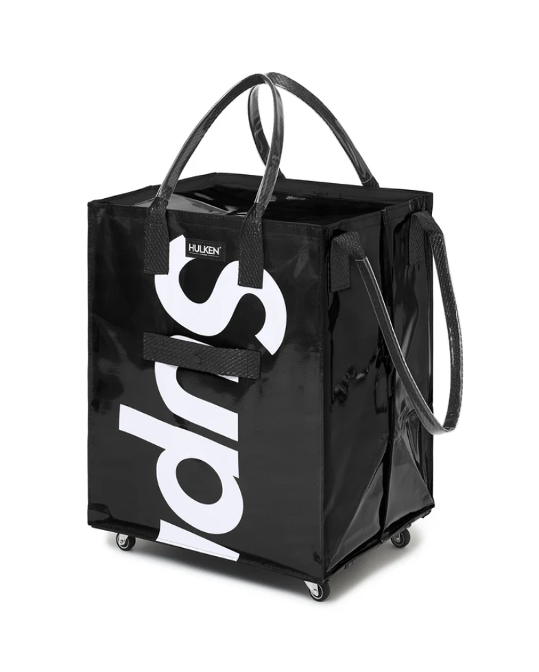 Supreme Hulken Rolling Tote Bag Black