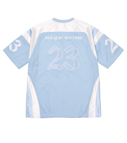 Supreme x Jordan Warm Up Jersey Blue