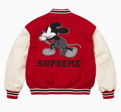Supreme Number (N)ine Mickey Varsity Jacket