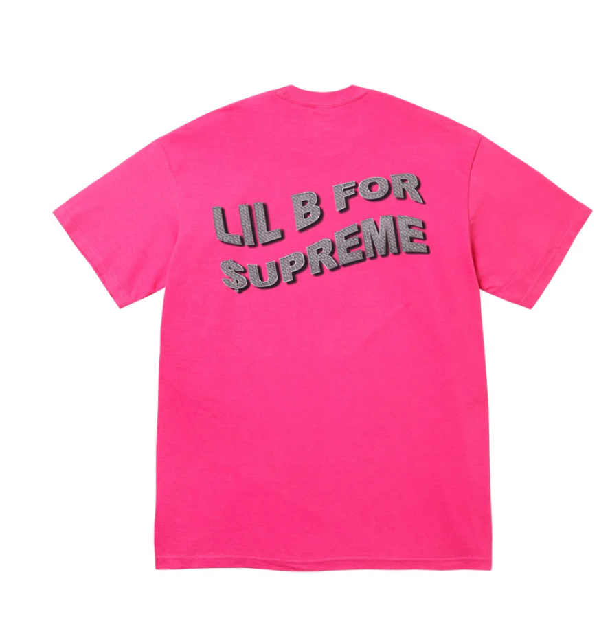 Supreme Based Tee Pink