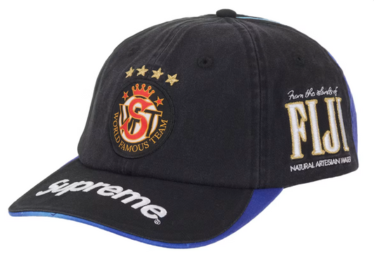 Supreme Fiji 6-Panel Black