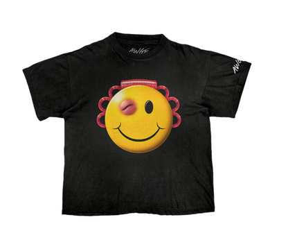 AWGE Don't Be Dumb Tour SMILEY DATEBACK T-SHIRT