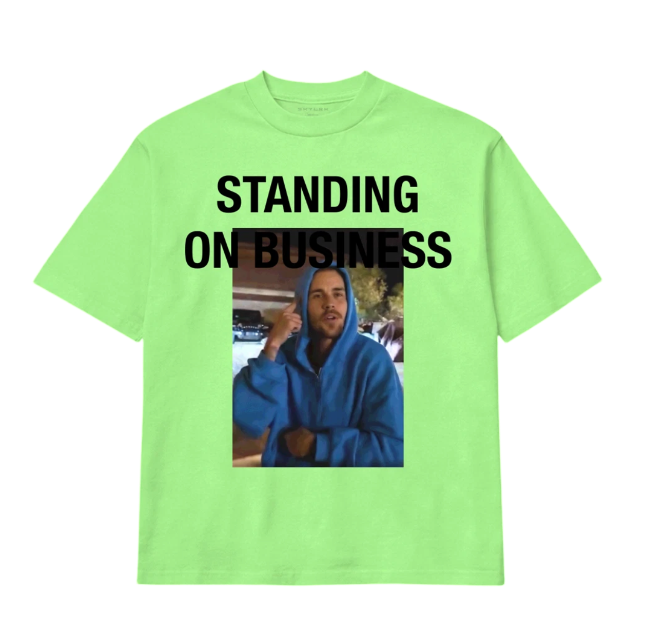 SKYLRK Sob meme tee