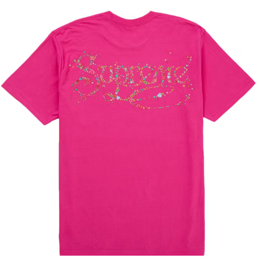 Supreme Gems Tee Fuchsia
