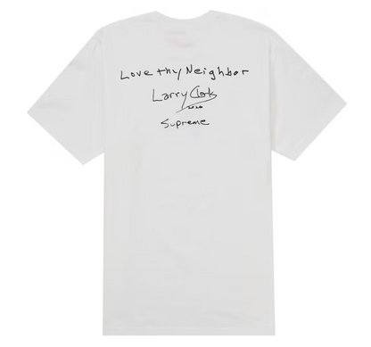 Supreme Larry Clark Neighbor Tee White