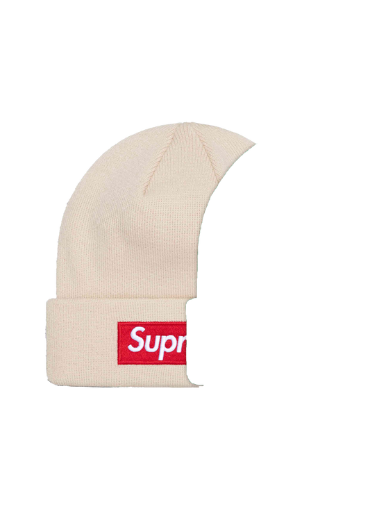 Supreme Box Logo Beanie Beige FW24