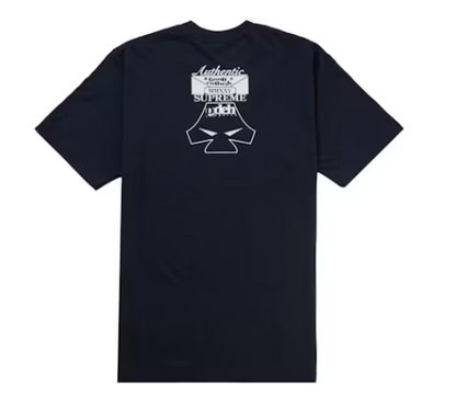 Supreme x GOODENOUGH Device Tee Navy – HIGHKIOSK Supreme x GOODENOUGH Device Tee Navy – HIGHKIOSK