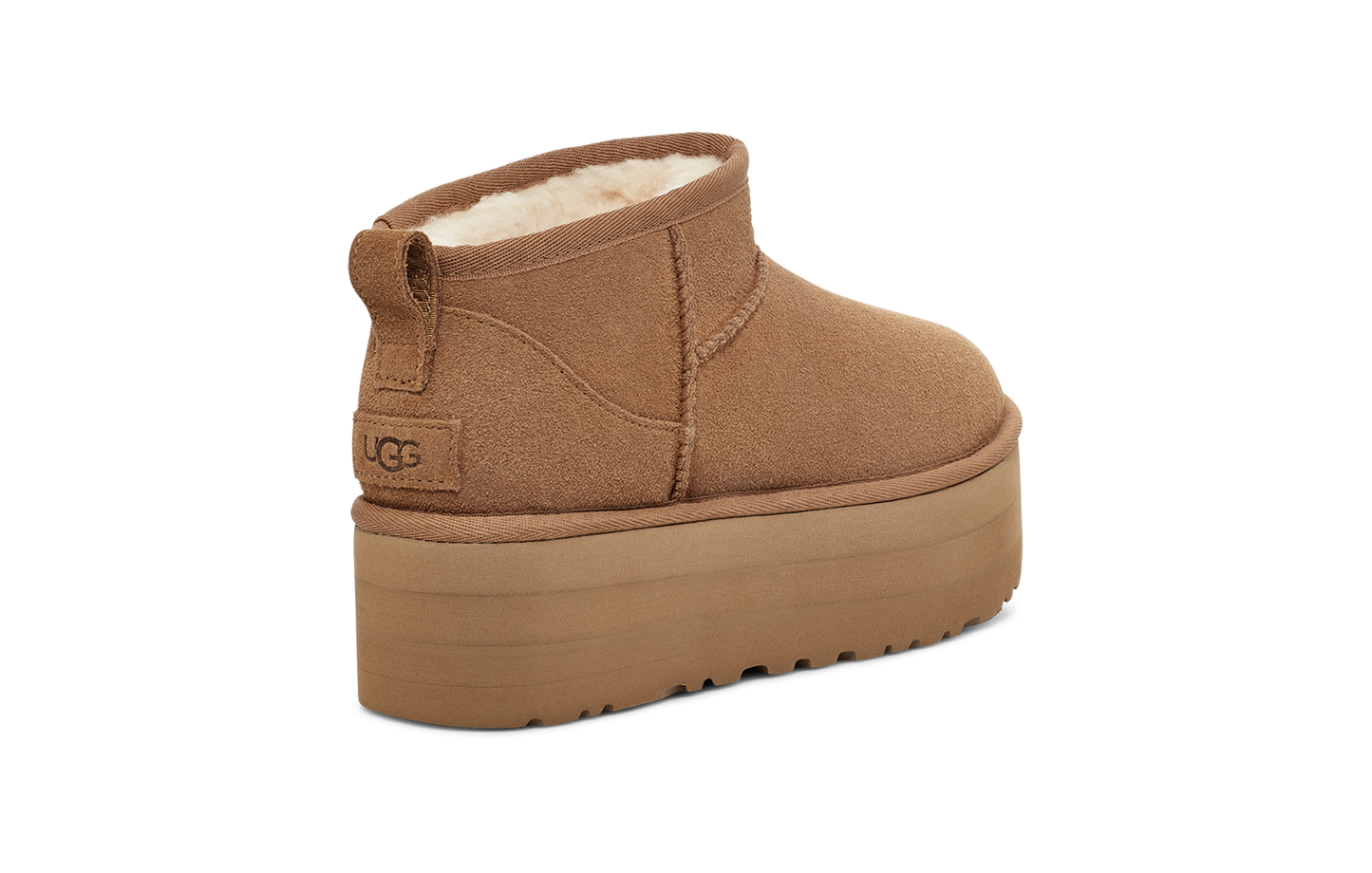 UGG W Classic Ultra Mini Platform Chestnut