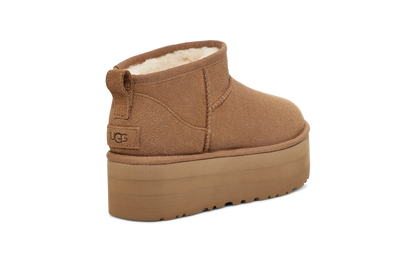 UGG W Classic Ultra Mini Platform Chestnut