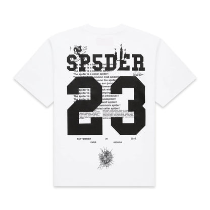 Sp5der Pyrex Tee White For Virgil Abloh Archive