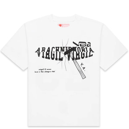 Sp5der Pyrex Tee White For Virgil Abloh Archive