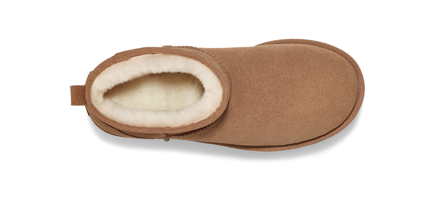 UGG W Classic Ultra Mini Platform Chestnut