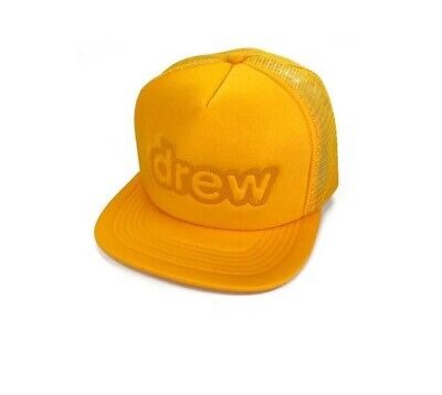 Drew House Secret Trucker Hat Yellow