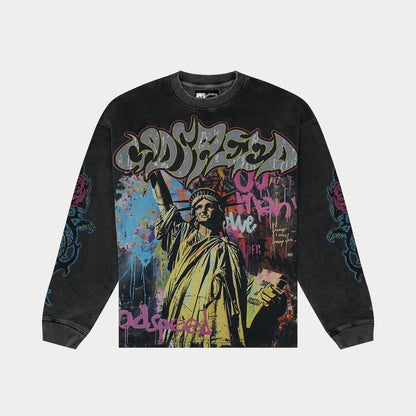 Godspeed Vandal LS Thermal Grey Wash