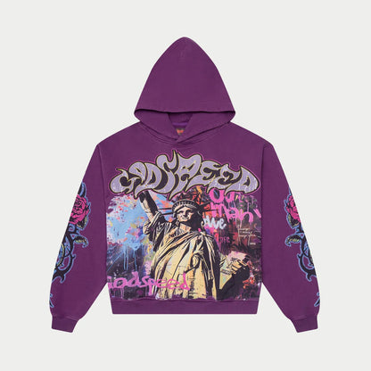 Godspeed Vandal Hoodie Purple