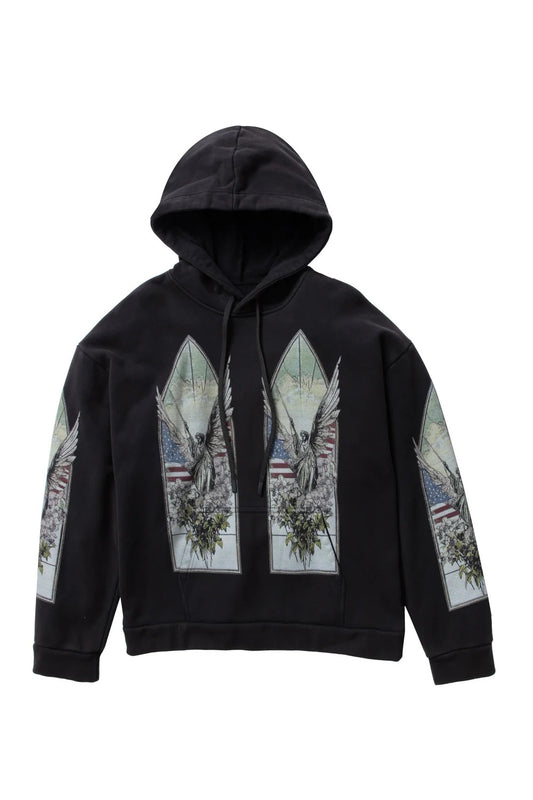 Who Decides War Demo Hooded Pullover Coal