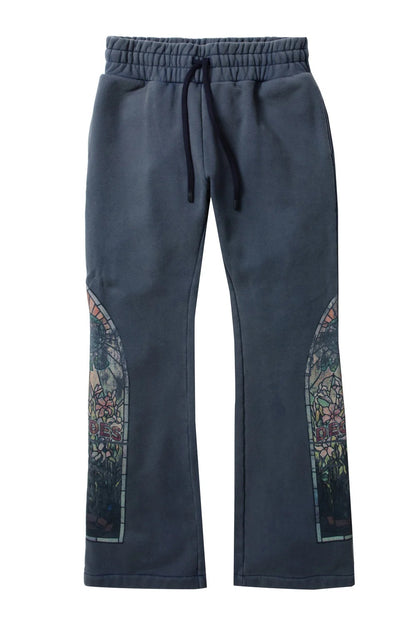 Who Decides War Faded Sweatpant Sky