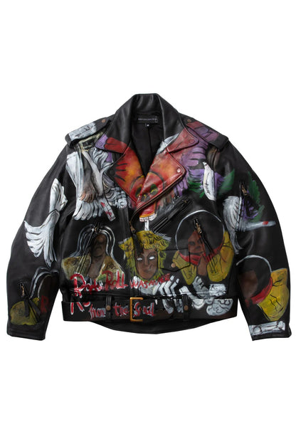 Who Decides War Star Moto Jacket Coal Multi