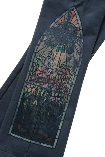 Who Decides War Faded Sweatpant Sky