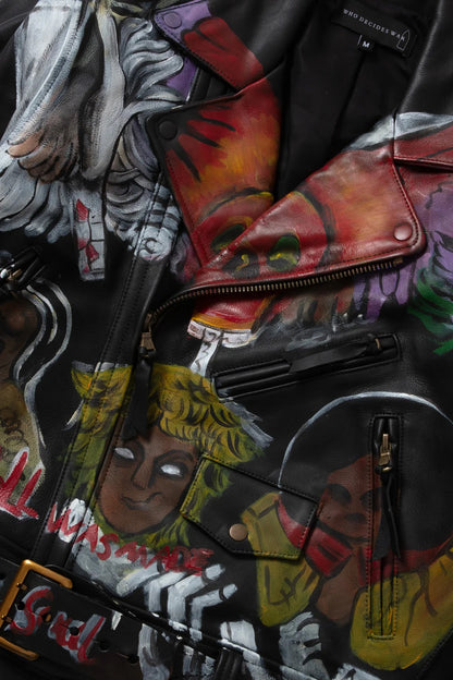 Who Decides War Star Moto Jacket Coal Multi