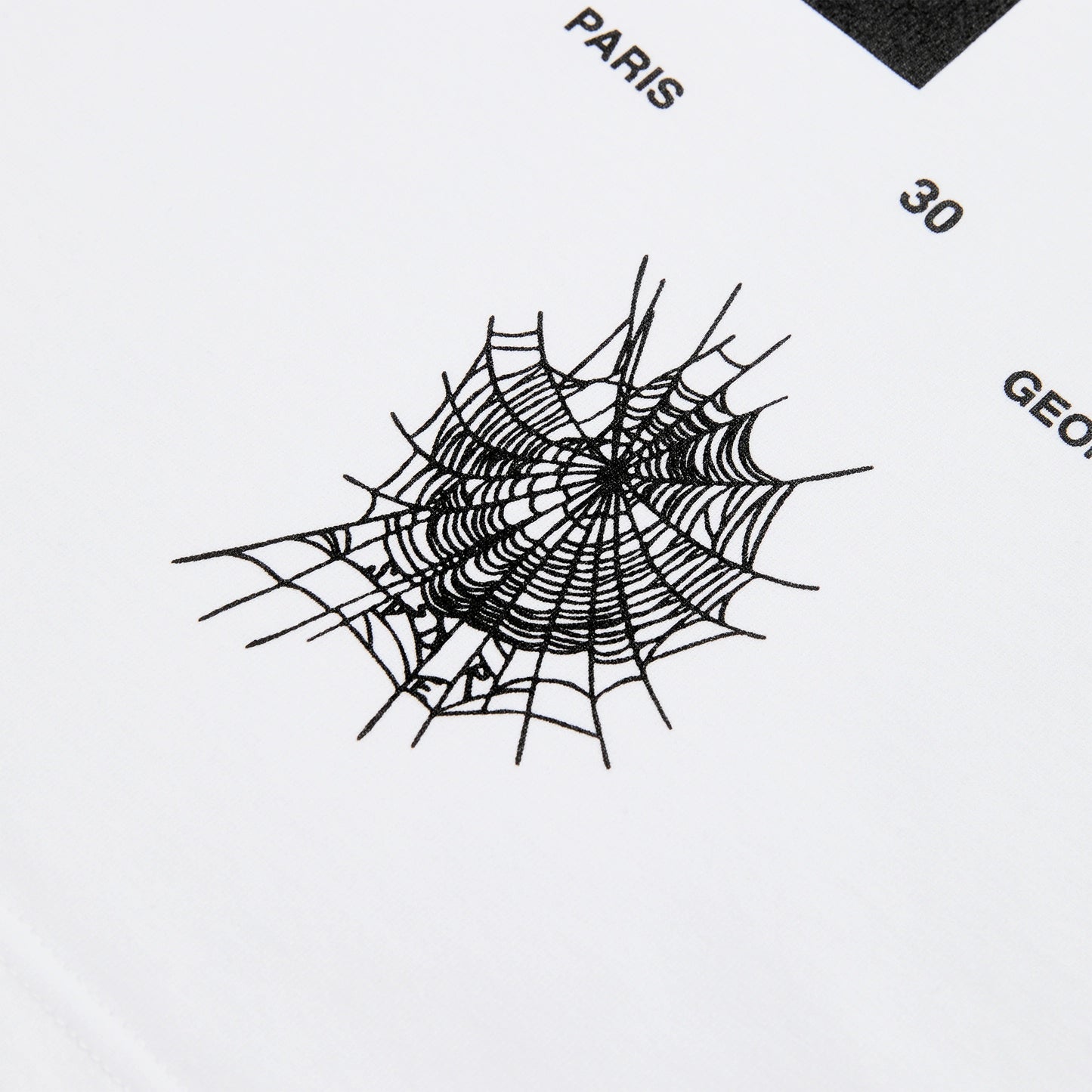 Sp5der Pyrex Tee White For Virgil Abloh Archive