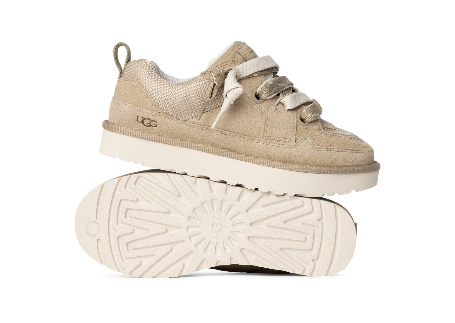 UGG M Lo Lowmel Sneaker Mustard Seed