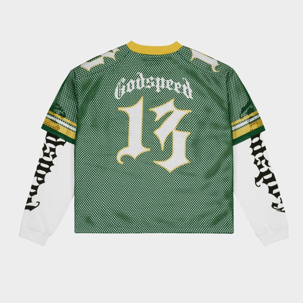 Godspeed TD Layered Jersey Green Yellow White