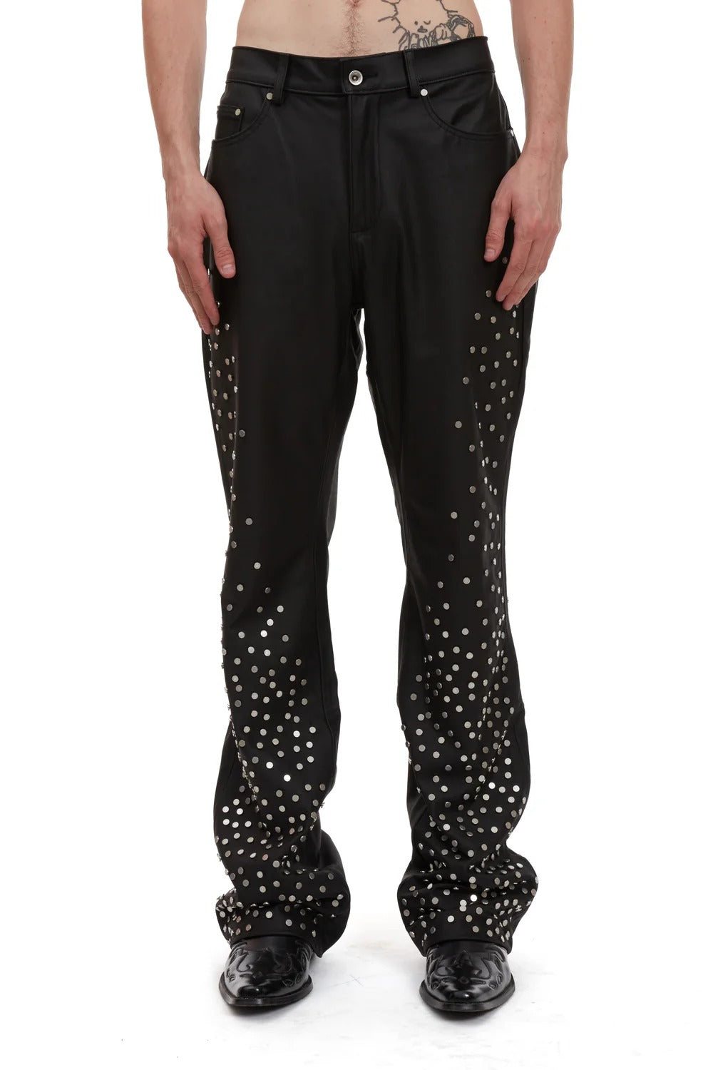 Who Decides War Studded Star Trousers Coal