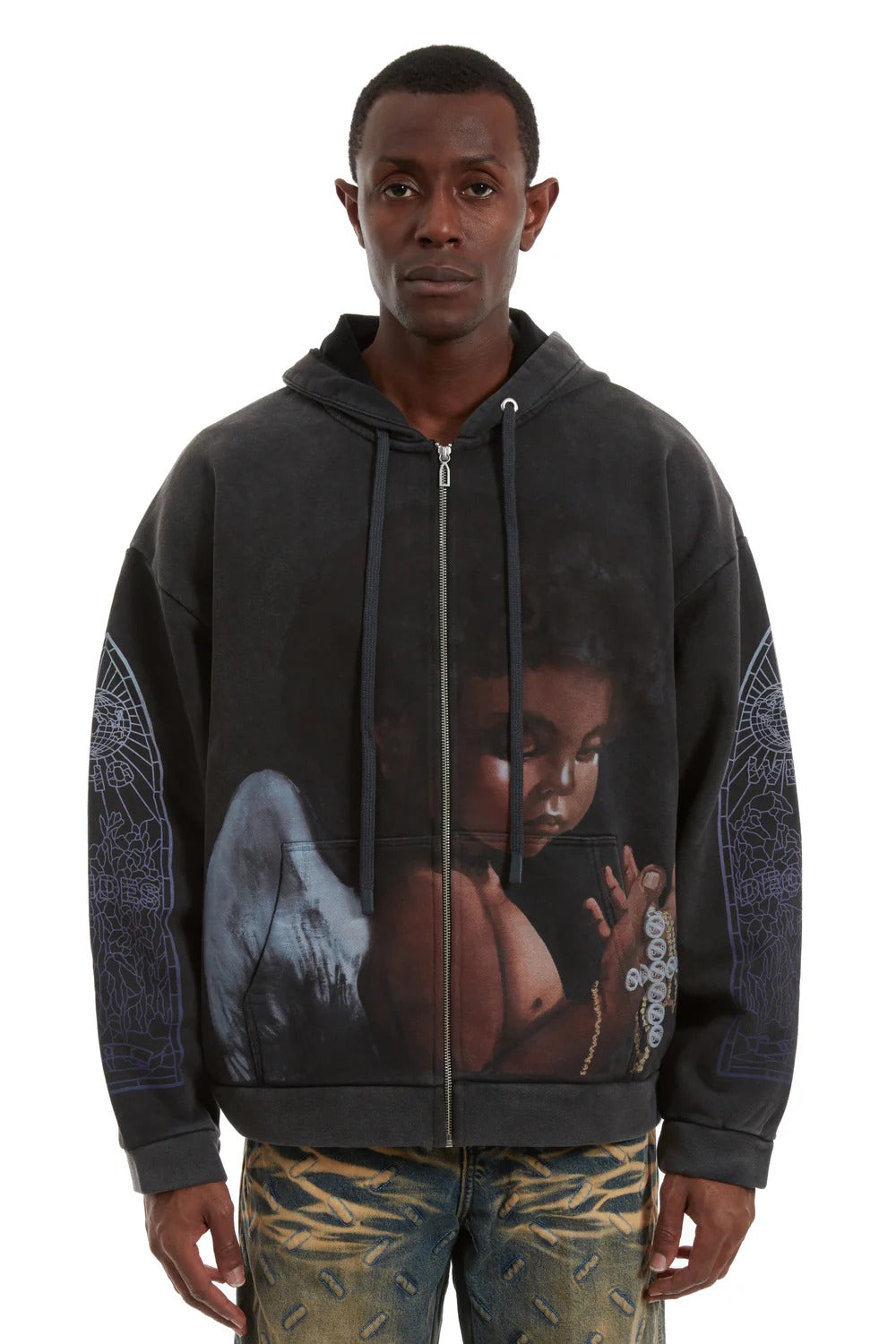 Who Decides War Sacred Being Zip Up Coal