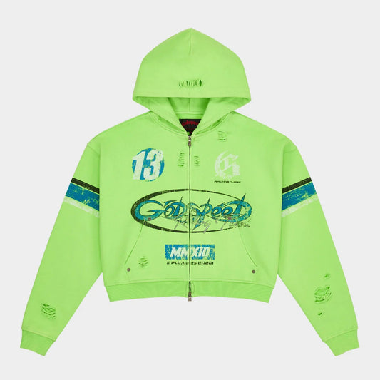 Godspeed Speedway Zip Hoodie Volt