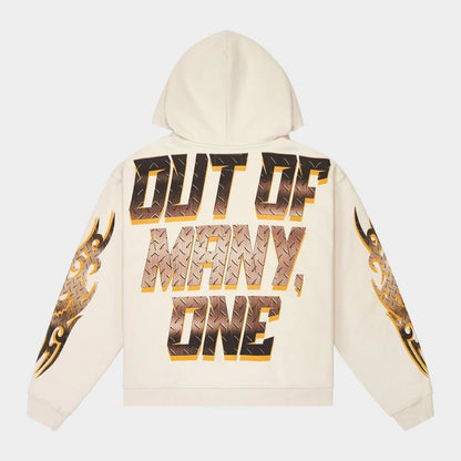 Godspeed Steel Sharpens Steel Hoodie Bone