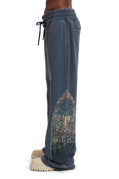 Who Decides War Faded Sweatpant Sky