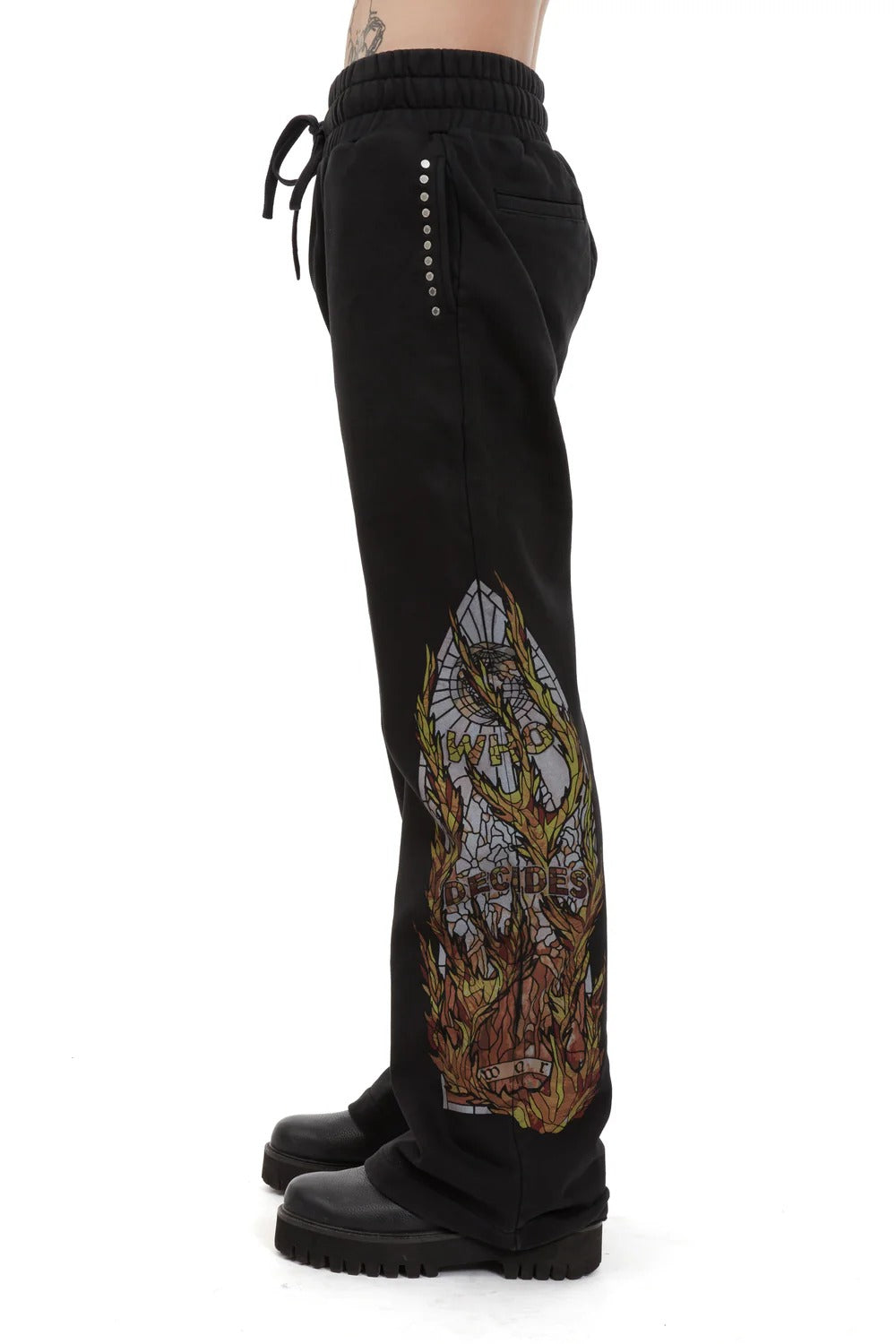 Who Decides War Glass Hardware Sweatpant Coal