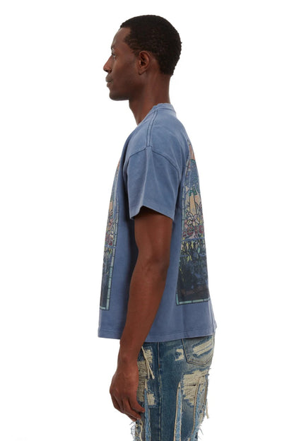 Who Decides War Faded Jersey Vintage Gray