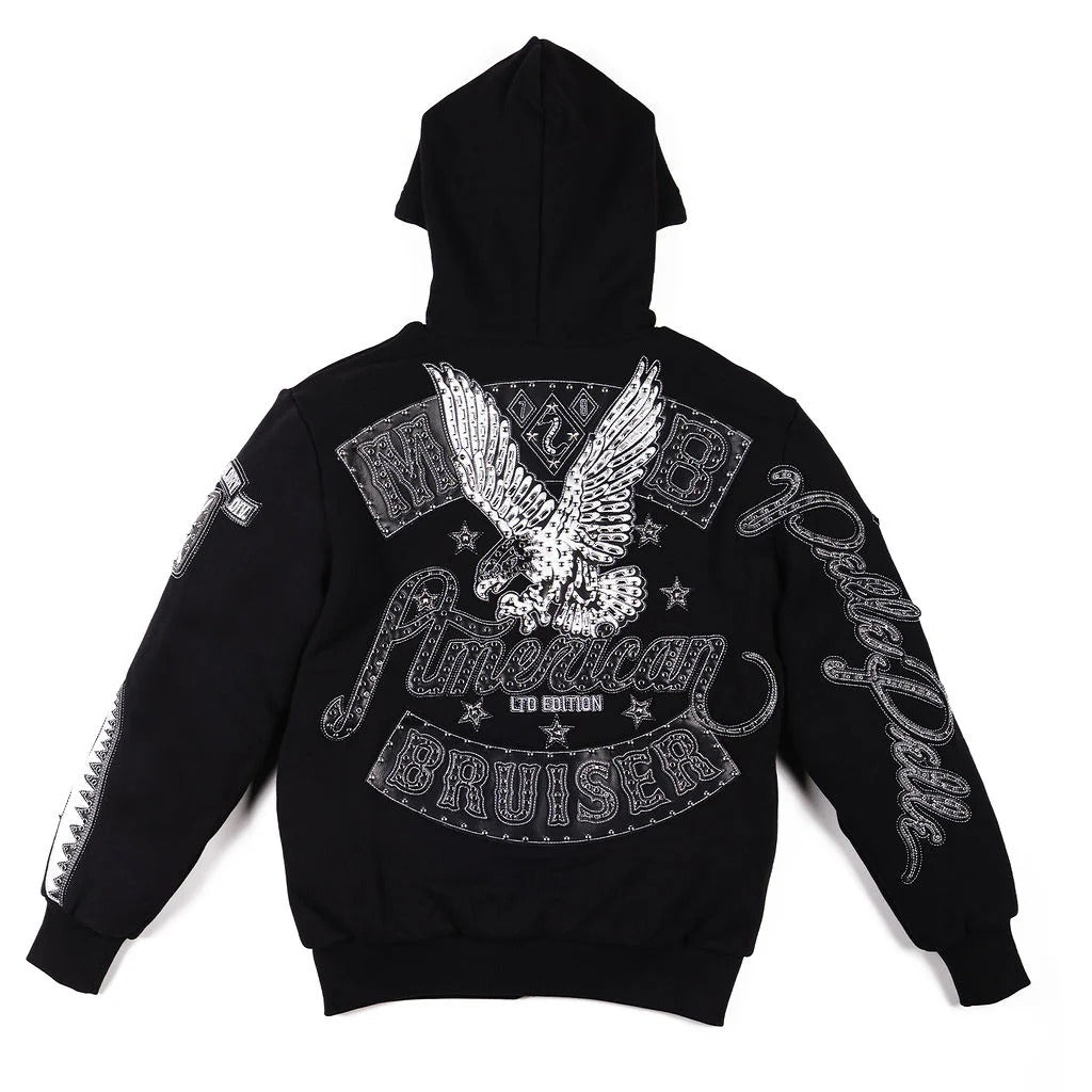 Pelle Pelle American Bruiser Hoodie Black