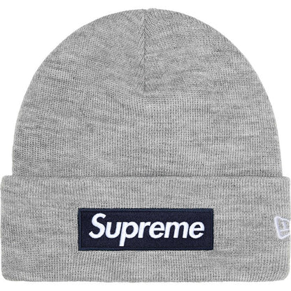 Supreme Box Logo Beanie Heather Grey FW25