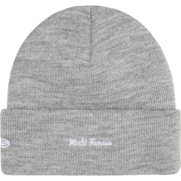 Supreme Box Logo Beanie Heather Gray FW25 – HIGHKIOSK