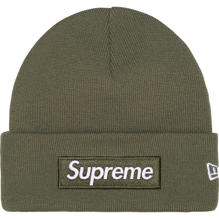 Supreme Box Logo Beanie Olive FW25