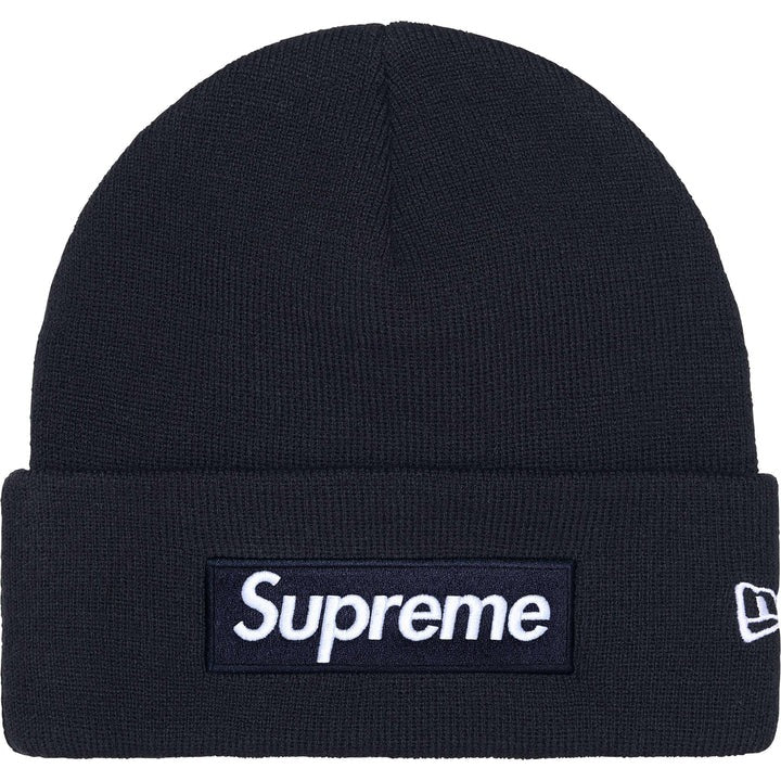 Supreme Box Logo Beanie Navy FW25