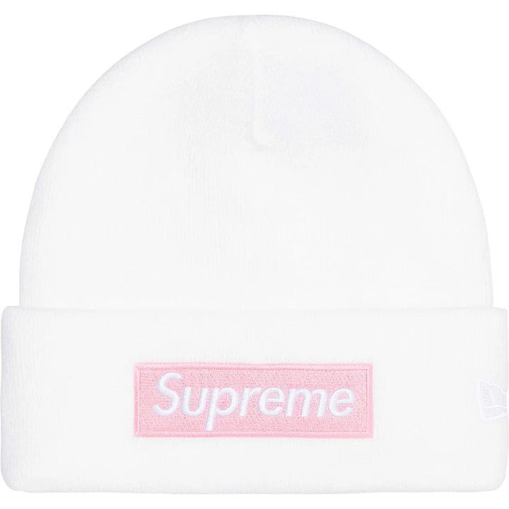 Supreme Box Logo Beanie White FW25