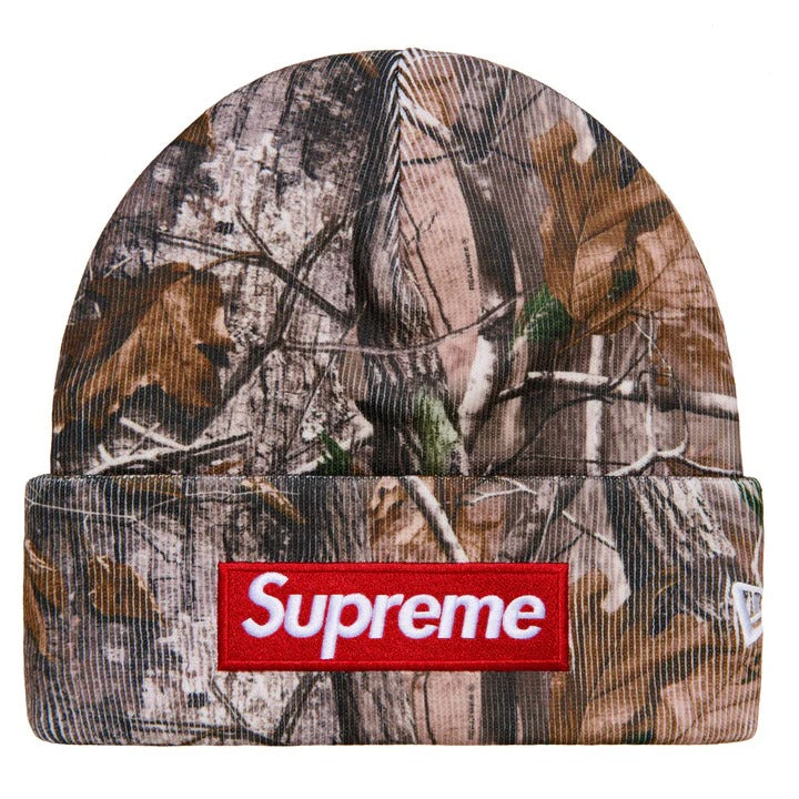 Supreme Box Logo Beanie Realtree FW25 – HIGHKIOSK